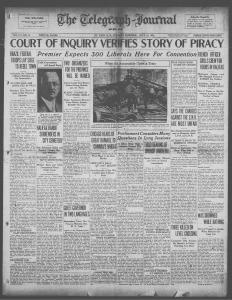 Telegraph Journal (1923) | New Brunswick Historical Newspapers Project